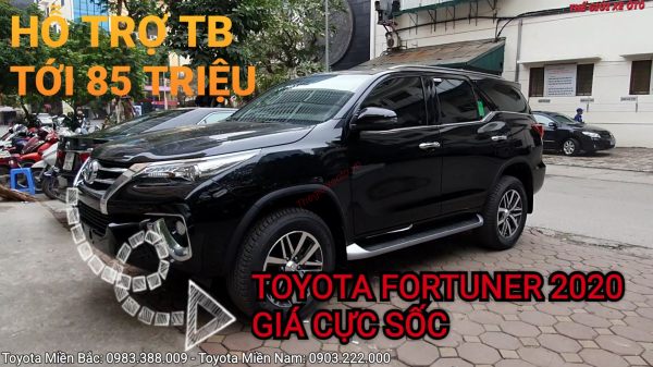 Tính giá lăn bánh của Toyota Fortuner 2020 vừa ra mắt thị trường Việt Nam